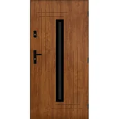 Drzwi zewnętrzne - Drzwi zewnętrzne Borneo 90P Złoty Dąb - miniaturka - grafika 1