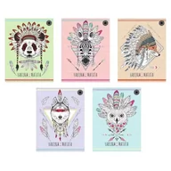 Zeszyty szkolne - Zeszyt A5/80K kratka Hakuna Matata (10szt) - Ziemia Obiecana - miniaturka - grafika 1