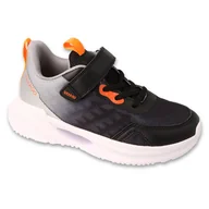 Buty dla dziewczynek - Befado obuwie dziecięce 516X396 czarne - miniaturka - grafika 1