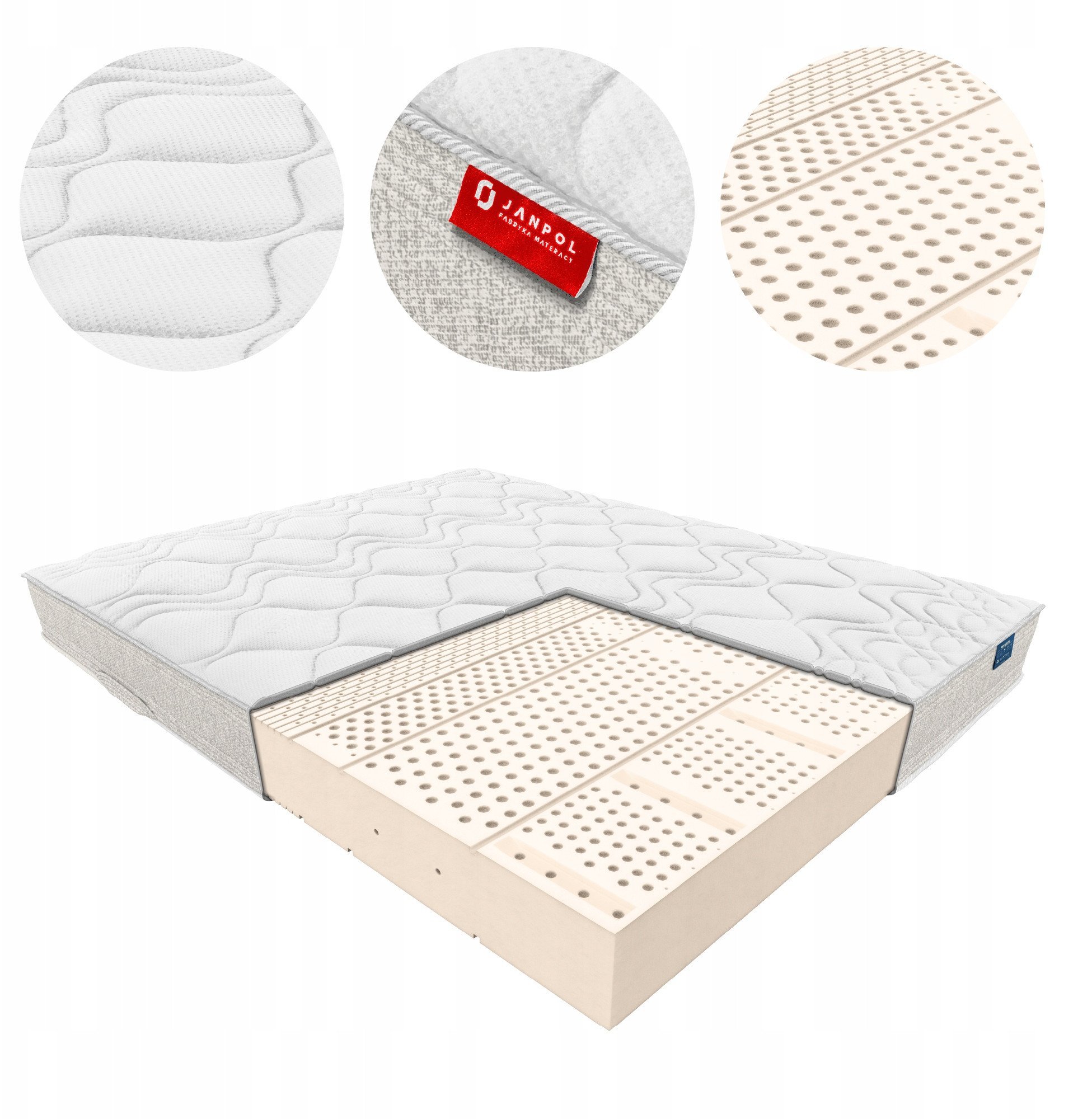 Materac Fides Adaptive Grey 100x200