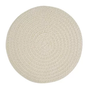 Podkładka fi 38 Dekoracyjna Okrągła Boho9 Krem - Obrusy i serwetki - miniaturka - grafika 1