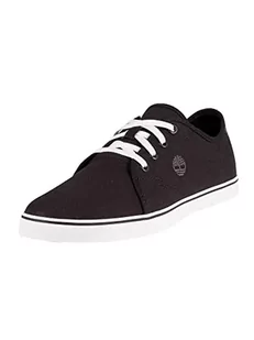 Timberland Męskie trampki Skape Park Canvas Vulc Ox Basic, czarne płótno, 46 EU - Trampki męskie - miniaturka - grafika 1
