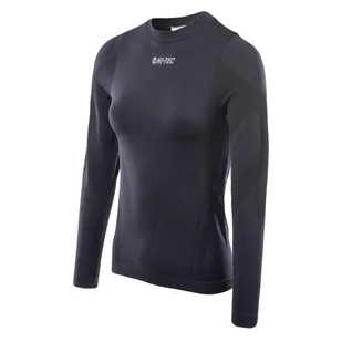 Hitec, Bluzka termoaktywna damska, Lady Surim Top, Black, S/M - Bielizna sportowa damska - miniaturka - grafika 1