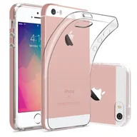 Etui i futerały do telefonów - Pokrowiec ochronny na Apple iPhone 5 5S SE Transparent Slim Cover Clear Case - miniaturka - grafika 1
