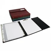 Teczki i skoroszyty - Teczki konferencyjne A4 typu "Julia" granat TE-12-02 - miniaturka - grafika 1