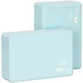 Klocki do jogi - 2 Kostki do jogi fit.me Bloki do ćwiczeń pianka EVA - miniaturka - grafika 1