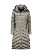 Kurtki damskie - Geographical Norway Płaszcz zimowy "Blanche" w kolorze szarym - miniaturka - grafika 1