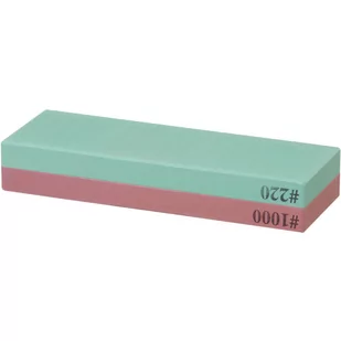 Japoński kamień do ostrzenia noży Naniwa ziarnistość 220/1000 - Hendi 820667 - Noże kuchenne - miniaturka - grafika 1