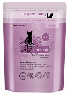 Catz Finefood Classic N.11 Jagnięcina i Królik saszetka 300g - Mokra karma dla kotów - miniaturka - grafika 1