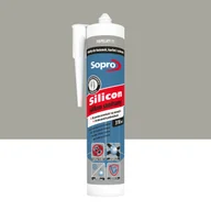 Silikony - Sopro Silikon sanitarny 310 ml Popielaty 71 - miniaturka - grafika 1