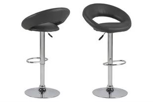 Hocker ACTONA Plump, ciemnoszary, 100x56x50 cm - Taborety i hokery - miniaturka - grafika 1