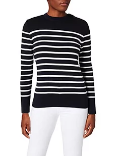 Armor Lux Sweter damski Briac Navy, Niebieski (Bi5 Rich Navy/Natura), 40 - Swetry damskie - miniaturka - grafika 1