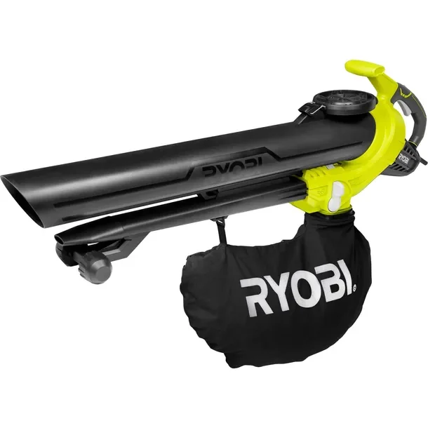 Ryobi Elektryczn Dmuchawa Odkurzacz Do Liści 3000w 375km/h 45l Rbv3000cesv