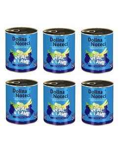 Dolina Noteci Premium SuperFood cielęcina i jagnięcina 400 g x 6 szt - Mokra karma dla psów - miniaturka - grafika 1