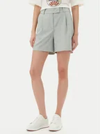 Spodenki damskie - ONLY Szorty materiałowe Linda 15283727 Szary Wide Leg - miniaturka - grafika 1