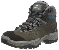 Buty trekkingowe męskie - Scarpa Męskie buty trekkingowe Mistral GTX High Rise, Smoke-Lake Blue Gore-tex Energy II, 42 UK - miniaturka - grafika 1