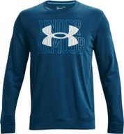 Bluzy męskie - Under Armour Bluza Under Armour UA Rival Terry Logo Crew M 1370391 458, Rozmiar: S - miniaturka - grafika 1