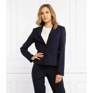 BOSS Wełniana marynarka Jaru | Regular Fit - Marynarki i żakiety damskie - miniaturka - grafika 1