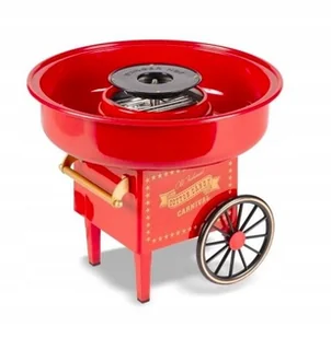 MASZYNA MASZYNKA DO DOMOWEJ WATY CUKROWEJ RETRO URZĄDZENIE WATA CUKROWA - Inne urządzenia gastronomiczne - miniaturka - grafika 1