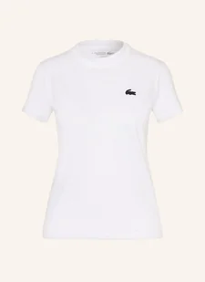 Lacoste T-Shirt weiss - LACOSTE - Koszulki i topy damskie - miniaturka - grafika 1