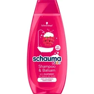 Kosmetyki kąpielowe dla dzieci - Schauma Schwarzkopf H KIDS SZAMP.Malinowy 400ml& - miniaturka - grafika 1