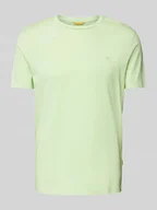 Koszulki męskie - T-shirt z wyhaftowanym logo - miniaturka - grafika 1