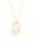 Naszyjniki - MICHAEL KORS Naszyjnik damski złoty - miniaturka - grafika 1