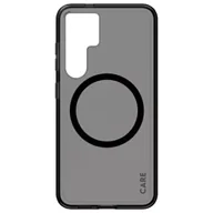 Etui i futerały do telefonów - Etui do Samsung Galaxy S24 CARE by PanzerGlass Flagship QI Case Smoke - miniaturka - grafika 1