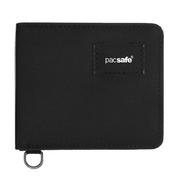 Portfele - Portfel z ochroną przed kradzieżą Pacsafe RFIDsafe Bifold Wallet czarny - miniaturka - grafika 1