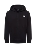 Kurtki męskie - The North Face Męska kurtka z kapturem Mężczyźni Bawełna czarny jednolity, M - miniaturka - grafika 1