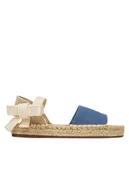 Espadryle damskie - Pepe Jeans Espadryle PLS90684 Niebieski - miniaturka - grafika 1