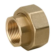 Łączniki, trójniki, kształtki - Półśrubunek mosiężny do pompy 6/4"x1" GW Invena - miniaturka - grafika 1