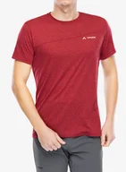 Koszulki sportowe męskie - Koszulka szybkoschnąca Vaude Sveit Shirt - carmine - miniaturka - grafika 1