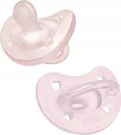 Smoczki uspokajające - CHICCO-SMOCZEK SOFT PINK 2-6M 2SZT - miniaturka - grafika 1