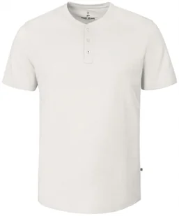 T-SHIRT Męski Koszulka w Serek BIAŁA Bawełniana WIZARD L Pako Jeans - Koszulki męskie - miniaturka - grafika 1