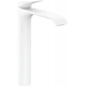 Baterie umywalkowe - Hansgrohe 75040700 Vivenis Jednouchwytowa bateria umywalkowa 250 do mis umywalkowych z kompletem odp$121ywowym bia$122y matowy - miniaturka - grafika 1