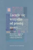 Pomoce naukowe - Zaczęło się wszystko od prostej mowy - Anna Piechnik, Mirosława Sagan-Bielawa, Agnieszka - miniaturka - grafika 1