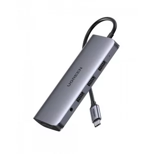 UGREEN Adapter 10w1 UGREEN HUB USB-C do HDMI 4K, 3x USB 3.0, Typ-C PD, RJ45, SD, Micro SD, VGA, AUX UGR425 - Adaptery i przejściówki - miniaturka - grafika 5