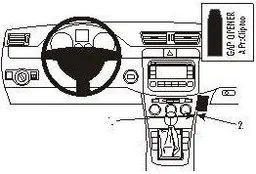 ProClip do Volkswagen Passat CC 09-17 - Uchwyty samochodowe do telefonów - miniaturka - grafika 1