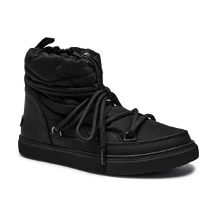 INUIKII Ocieplane śniegowce BOMBER z dodatkiem skóry - Buty zimowe męskie - miniaturka - grafika 1