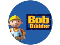 Ciasta i półprodukty do ciast - Dekoracyjny opłatek tortowy Bob Budowniczy - 20 cm - miniaturka - grafika 1