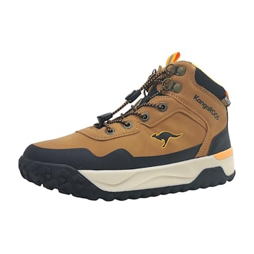 KangaROOS Unisex K-NB Vivi RV śniegowce, tan/pomarańczowy, 36 EU, pomarańczowy, 36 EU
