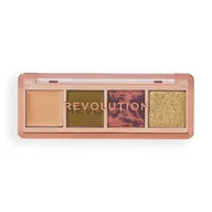 Cienie do powiek - Makeup Revolution The Icon Edit Paleta Cieni do Powiek Eternal Green - miniaturka - grafika 1