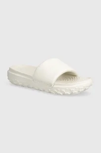 The North Face klapki NEVER STOP CUSH SLIDE damskie kolor beżowy na platformie NF0A8A99WID1 - Klapki i japonki damskie - miniaturka - grafika 1