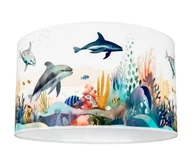 Lampy sufitowe - Plafon dziecięcy OCEAN 1xE27/60W/230V - miniaturka - grafika 1