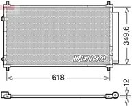 Chłodnice - Chłodnica klimatyzacji DENSO DCN50117 884600D420 z osuszaczem TOYOTA - miniaturka - grafika 1