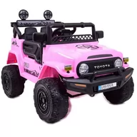 Pojazdy elektryczne dla dzieci - Toyota FJ Cruiser Na Akumulator Wersja 4x4 Różowy, 180 Wat/jj2099 - miniaturka - grafika 1