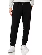Spodenki męskie - FILA Męskie spodnie dresowe, Black-Light Grey Melange, XXL - miniaturka - grafika 1