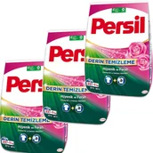 Środki do prania - 3x Persil proszek do prania tkanin białych i kolorowych uniwersalny różany 5 kg - miniaturka - grafika 1