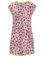 Sukienki - Jack Wolfskin Dziewczęca sukienka Villi G sukienka dziecięca, różowa Lemonade All Over, 116, Pink Lemonade All Over, 116 cm - miniaturka - grafika 1
